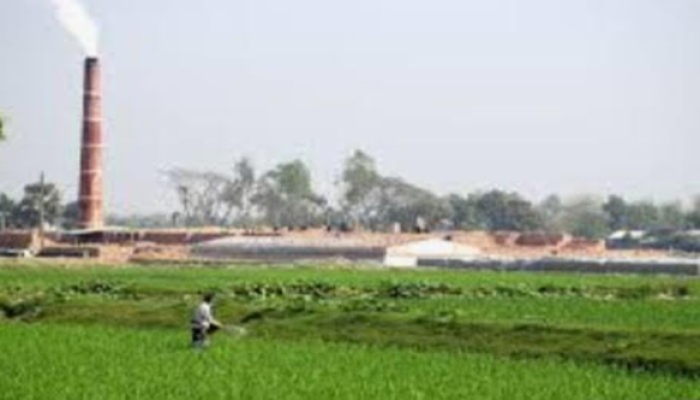 দশ গ্রামের কান্না অবৈধ এক ইটভাটা