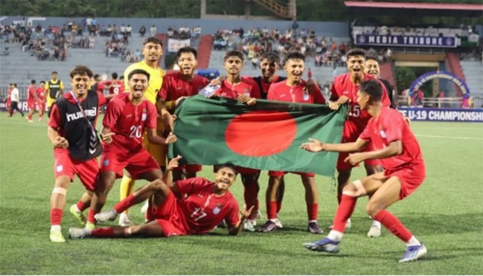 নেপালকে হারিয়ে ফাইনালে বাংলাদেশ নেপালকে হারিয়ে ফাইনালে বাংলাদেশ