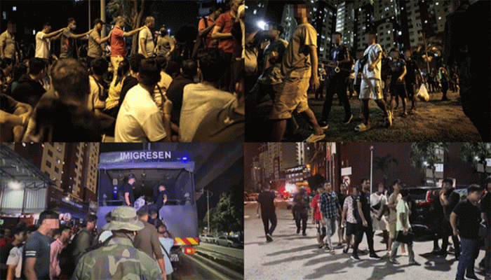 মালয়েশিয়ায় বাংলাদেশিসহ ৫৯৭ অভিবাসী আটক মালয়েশিয়ায় বাংলাদেশিসহ ৫৯৭ অভিবাসী আটক