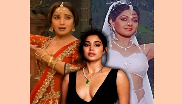 মাধুরীর নাচ অশালীন সেই তুলনায় এগিয়ে ছিলেন শ্রীদেবী; জাহ্নবী মাধুরীর নাচ অশালীন সেই তুলনায় এগিয়ে ছিলেন শ্রীদেবী; জাহ্নবী