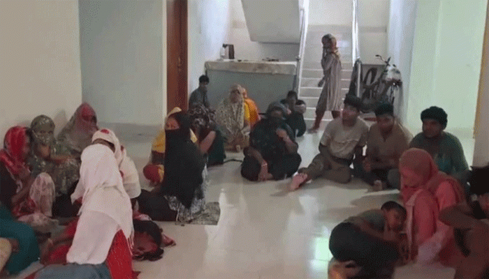 নেত্রকোনা সীমান্তে ৩২ জনকে পুশ ইন করল বিএসএফ