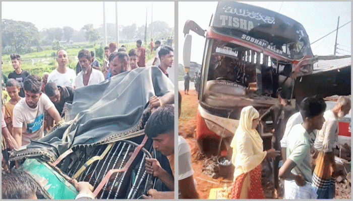 ময়মনসিংহে সড়কে ঝরলো ৪ প্রাণ ময়মনসিংহে সড়কে ঝরলো ৪ প্রাণ