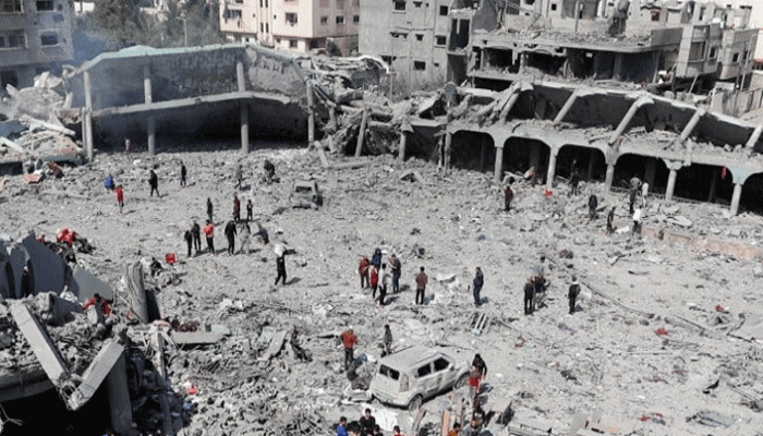 একদিনে গাজায় ইসরায়েলের হামলায় নিহত ১০৮ জন