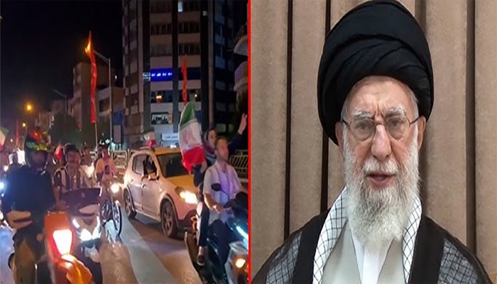 ‘যুক্তরাষ্ট্রের সঙ্গে আপস নয়’, খামেনির ঘোষণায় ইরানিদের উল্লাস ‘যুক্তরাষ্ট্রের সঙ্গে আপস নয়’, খামেনির ঘোষণায় ইরানিদের উল্লাস