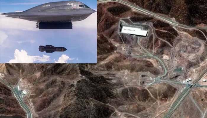 ইরানের তিন পারমাণবিক কেন্দ্রে মার্কিন হামলা ইরানের তিন পারমাণবিক কেন্দ্রে মার্কিন হামলা