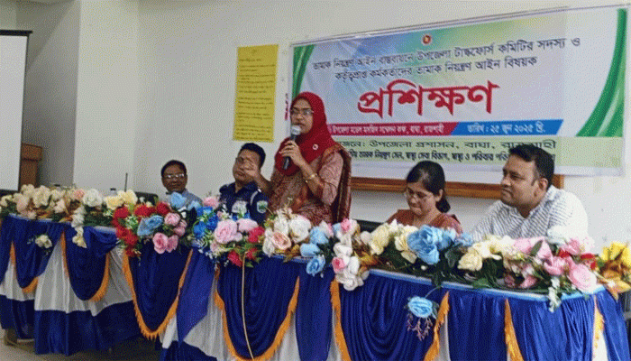 বাঘায় তামাক বিরোধী প্রশিক্ষণ কর্মশালা অনুষ্ঠিত বাঘায় তামাক বিরোধী প্রশিক্ষণ কর্মশালা অনুষ্ঠিত