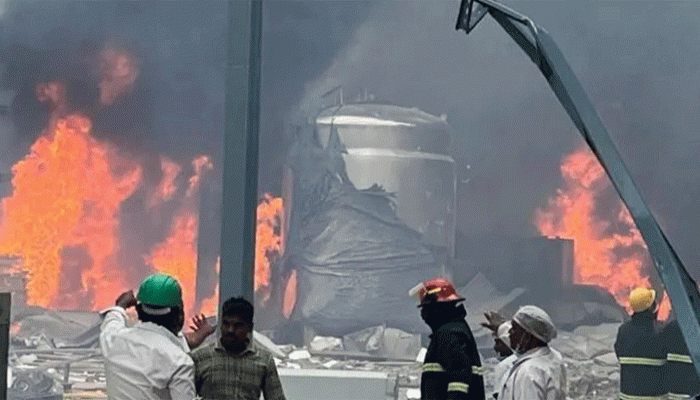 ভারতে রাসায়নিক কারখানায় বিস্ফোরণে নিহত ৩৪ ভারতে রাসায়নিক কারখানায় বিস্ফোরণে নিহত ৩৪