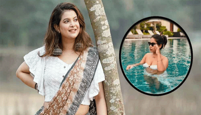সুইমিংপুলে নারীর ছবি দিয়ে যা বললেন শবনম ফারিয়া সুইমিংপুলে নারীর ছবি দিয়ে যা বললেন শবনম ফারিয়া