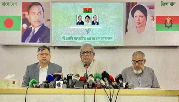 কোন সংস্কারগুলোতে একমত বিএনপি, জানালেন মির্জা ফখরুল