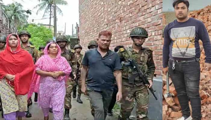 বগুড়ার শীর্ষ সন্ত্রাসী তুফানের স্ত্রী ও শ্বশুর-শাশুড়ি গ্রেফতার বগুড়ার শীর্ষ সন্ত্রাসী তুফানের স্ত্রী ও শ্বশুর-শাশুড়ি গ্রেফতার