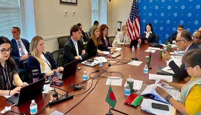 বাংলাদেশ-যুক্তরাষ্ট্র আলোচনায় যুক্তি-তর্ক উপস্থাপন বাংলাদেশ-যুক্তরাষ্ট্র আলোচনায় যুক্তি-তর্ক উপস্থাপন