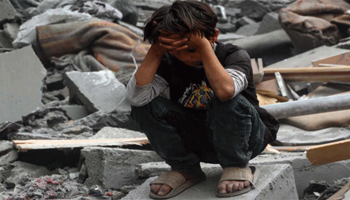 গাজায় পানি খাওয়ার লাইনেও ক্ষেপণাস্ত্র হামলা ইজরায়েলের, হিত একাধিক শিশু!