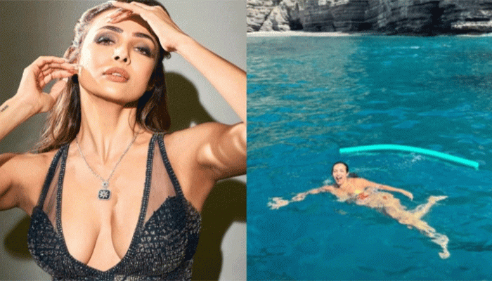 শরীরে পাতলা বিকিনি, ইতালির সমুদ্রে 'মৎস্যকন্যা' মালাইকা শরীরে পাতলা বিকিনি, ইতালির সমুদ্রে 'মৎস্যকন্যা' মালাইকা