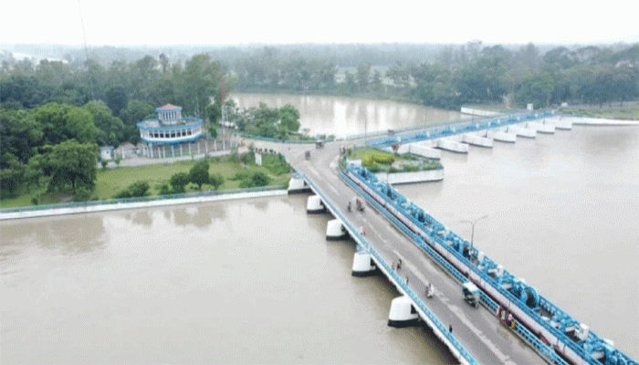 তিস্তার পানি বিপদসীমার কাছাকাছি, নিম্নাঞ্চলে বন্যার আশঙ্কা