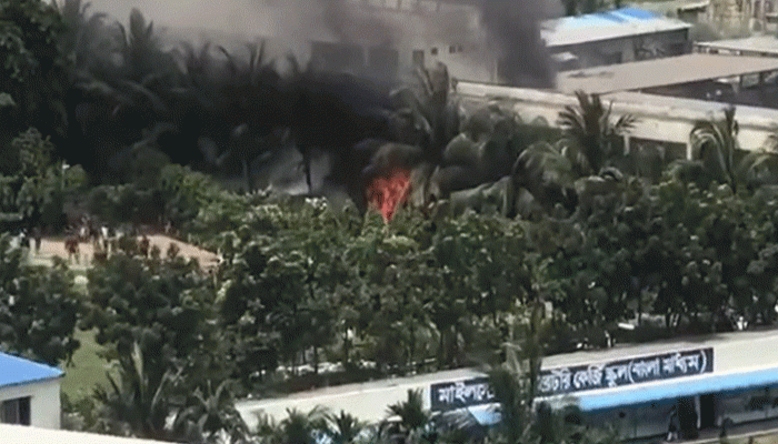 বিমান বিধ্বস্ত: বার্ন ইউনিটে দগ্ধ ২৫, নিহত ১