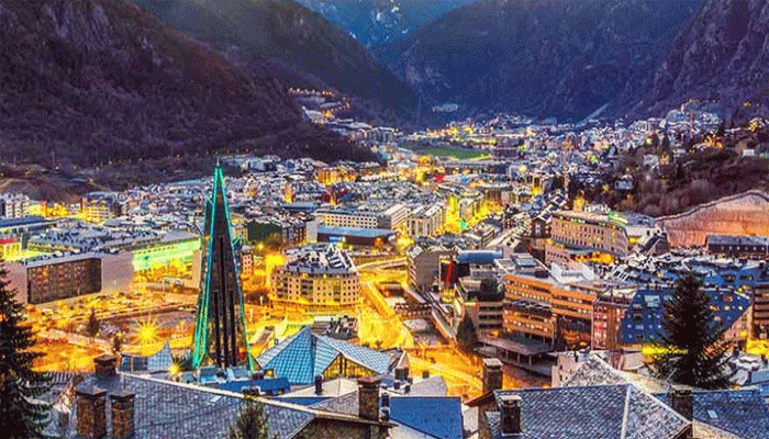 বিশ্বের সব চেয়ে নিরাপদ দেশের তকমা পেল ইউরোপের ক্ষুদ্র দেশ অ্যান্ডোরা বিশ্বের সব চেয়ে নিরাপদ দেশের তকমা পেল ইউরোপের ক্ষুদ্র দেশ অ্যান্ডোরা