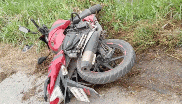 ট্রাকের ধাক্কায় মোটরসাইকেল আরোহী এইচএসসি পরীক্ষার্থী নিহত