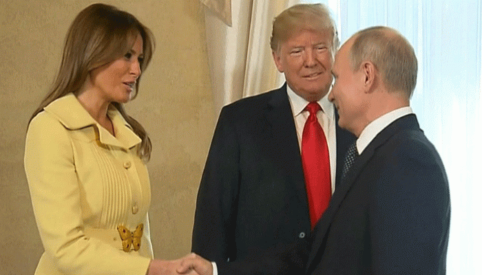 আমার স্ত্রী পুতিনকে পছন্দ করেন: ট্রাম্প আমার স্ত্রী পুতিনকে পছন্দ করেন: ট্রাম্প