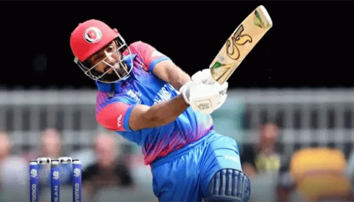 এক ওভারে ৪৫ রান নিলেন আফগান ব্যাটার এক ওভারে ৪৫ রান নিলেন আফগান ব্যাটার