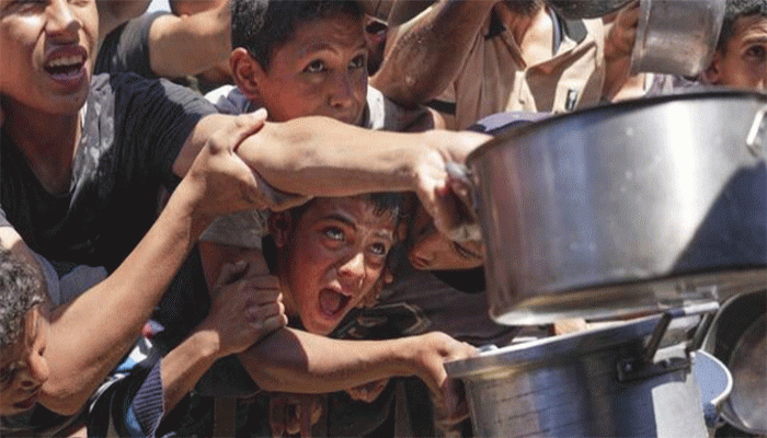 গাজা সীমান্তে ত্রাণভর্তি ২২ হাজার ট্রাক আটকে রেখেছে ইসরায়েল, অনাহারে আরও মৃত্যু