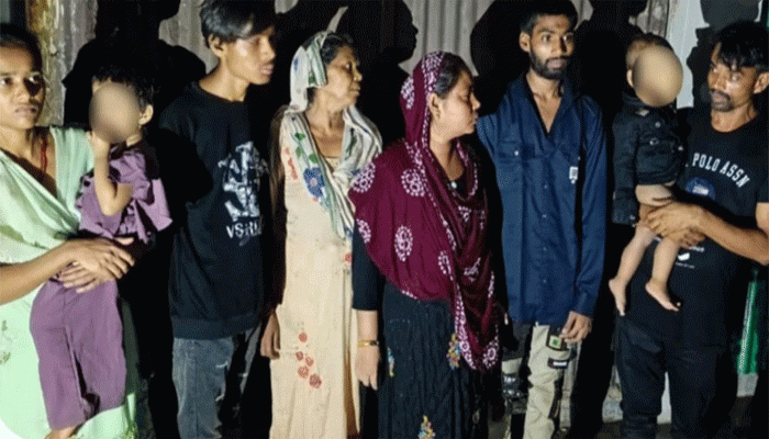 লালমনিরহাট সীমান্ত দিয়ে ২ শিশুসহ ৯ বাংলাদেশিকে ‘পুশ ইন’ করল বিএসএফ
