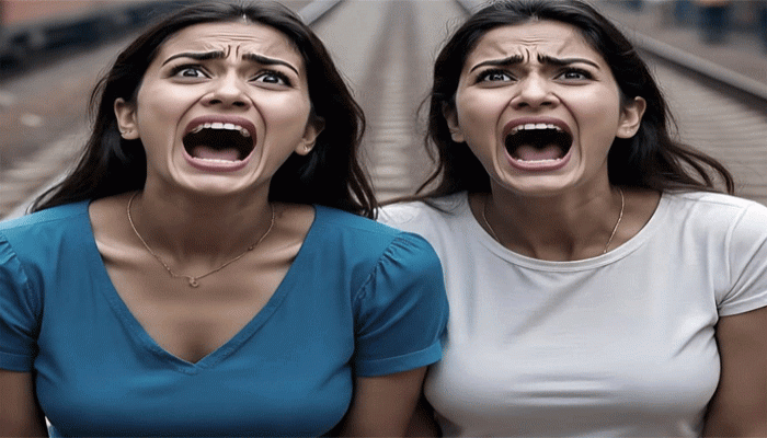 ট্রেনের হর্ন শুনেও নড়ল না দুই বোন! ধাক্কায় ছিন্নবিচ্ছিন্ন দু’জনেরই দেহ ট্রেনের হর্ন শুনেও নড়ল না দুই বোন! ধাক্কায় ছিন্নবিচ্ছিন্ন দু’জনেরই দেহ