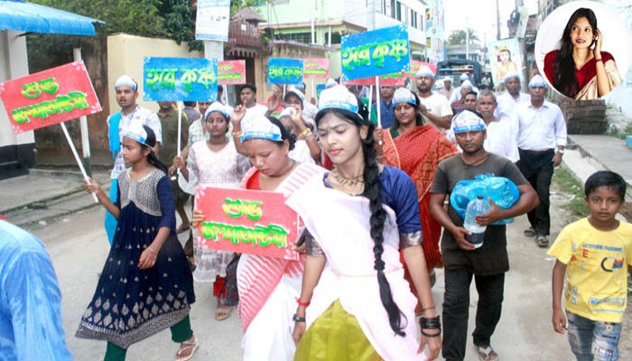 ফুলবাড়ীতে শোভাযাত্রা ও পূজা-অর্চনার মধ্যদিয়ে শ্রীকৃষ্ণের জন্মাষ্টমী পালিত ফুলবাড়ীতে শোভাযাত্রা ও পূজা-অর্চনার মধ্যদিয়ে শ্রীকৃষ্ণের জন্মাষ্টমী পালিত