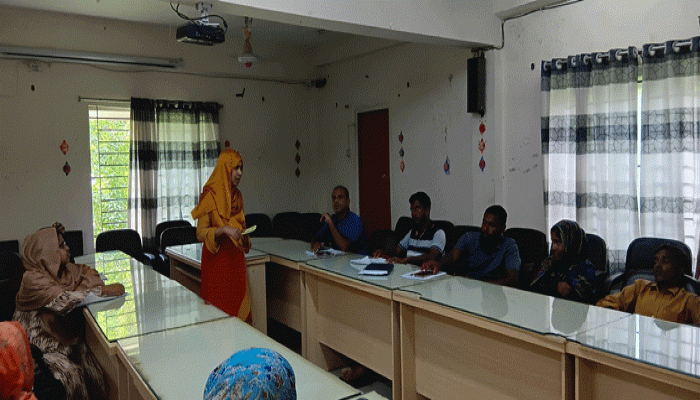 সিংড়ায় "ভয়েস ফর চেঞ্জ"  প্রকল্পের  দিনব্যাপী প্রশিক্ষণ কর্মশালা অনুষ্ঠিত সিংড়ায় "ভয়েস ফর চেঞ্জ"  প্রকল্পের  দিনব্যাপী প্রশিক্ষণ কর্মশালা অনুষ্ঠিত