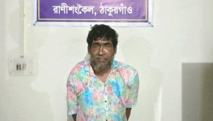 রাণীশংকৈলে চিহ্নিত মাদক ব্যবসায়ী হাফিজুল ইয়াবাসহ আটক