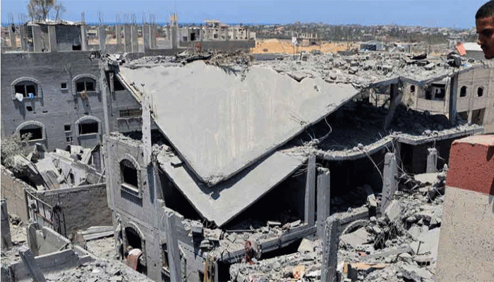 দক্ষিণ গাজার হাসপাতালে ইজরায়েলি হামলায় ৪ সাংবাদিক-সহ অন্তত ১৫ জনের মৃত্যু দক্ষিণ গাজার হাসপাতালে ইজরায়েলি হামলায় ৪ সাংবাদিক-সহ অন্তত ১৫ জনের মৃত্যু