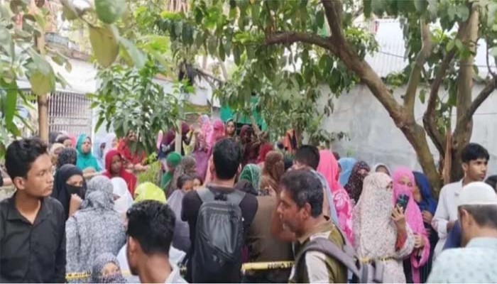 মা ও বোনকে কুপিয়ে হত্যা, ছেলে-পুত্রবধূ আটক মা ও বোনকে কুপিয়ে হত্যা, ছেলে-পুত্রবধূ আটক