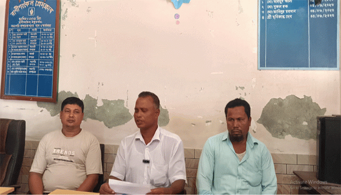 রাণীশংকৈলে জাল দলিল কারিদের বিরুদ্ধে সংবাদ সম্মেলন রাণীশংকৈলে জাল দলিল কারিদের বিরুদ্ধে সংবাদ সম্মেলন