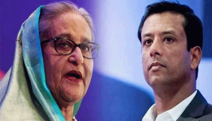 শেখ হাসিনা ও জয়ের বিরুদ্ধে রেড অ্যালার্ট জারির জন্য দুদকের চিঠি