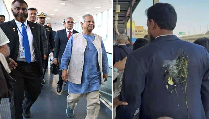 জাতিসংঘের অধিবেশনে যোগ দিতে নিউ ইয়র্ক পৌঁছালেন প্রধান উপদেষ্টা