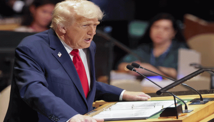 ‘আপনারা নরকের দিকে এগোচ্ছেন’! জাতিসংঘে ট্রাম্প