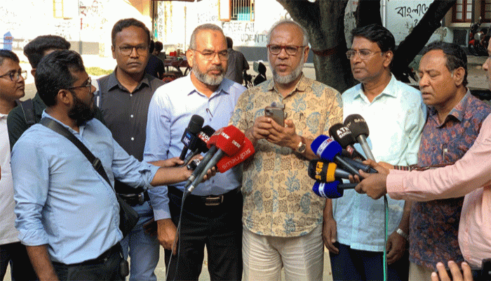 রাবি উপাচার্যের আশ্বাসে শাটডাউন স্থগিত জাতীয়তাবাদী শিক্ষক ফোরামের রাবি উপাচার্যের আশ্বাসে শাটডাউন স্থগিত জাতীয়তাবাদী শিক্ষক ফোরামের