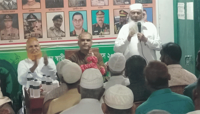 অবসরপ্রাপ্ত সৈনিকদের কল্যানে সারাজীবন কাজ করতে চাই- রাণীশংকৈলে ব্যারিস্টার রোকুনুজ্জামান অবসরপ্রাপ্ত সৈনিকদের কল্যানে সারাজীবন কাজ করতে চাই- রাণীশংকৈলে ব্যারিস্টার রোকুনুজ্জামান