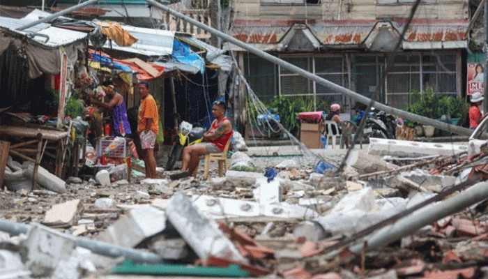 ফিলিপাইনের ভূমিকম্পে মৃত্যু বেড়ে ৭০