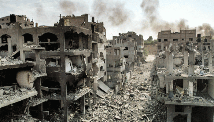 গাজার ৮০ শতাংশের বেশি ভবন ধ্বংস করেছে ইসরায়েল: জাতিসংঘ