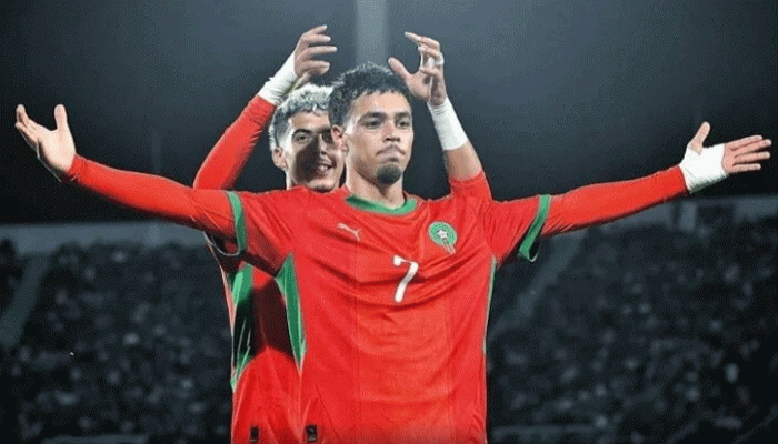 অনূর্ধ্ব-২০ ফুটবল বিশ্বকাপে আর্জেন্তিনাকে হারিয়ে চ্যাম্পিয়ন মরক্কো অনূর্ধ্ব-২০ ফুটবল বিশ্বকাপে আর্জেন্তিনাকে হারিয়ে চ্যাম্পিয়ন মরক্কো