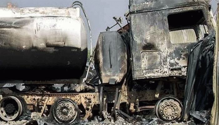 নাইজেরিয়ায় জ্বালানি ট্যাঙ্কারে ভয়াবহ বিস্ফোরণে নিহত ৩৮