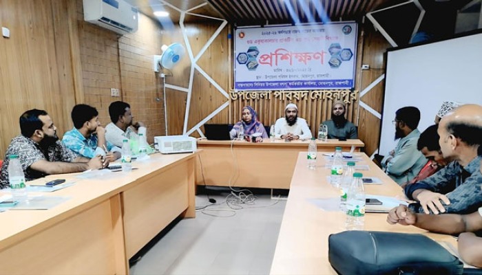 মোহনপুরে গুড একুয়াকালচার প্রাকটিস এন্ড ফুড সেফটি বিষয়ক প্রশিক্ষণ