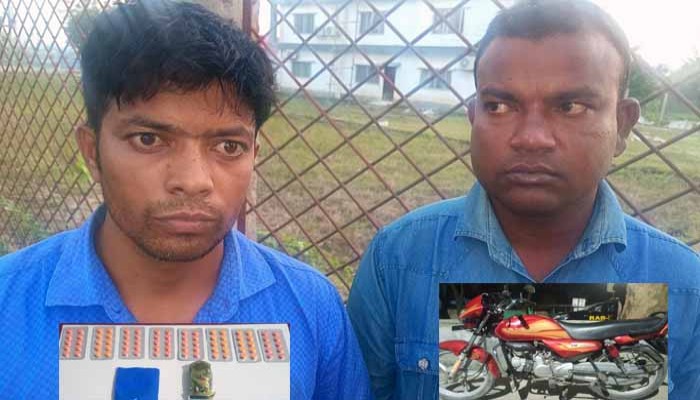 তানোরে ইয়াবা ও ট্যাপেন্টাডল সহ মাদক কারবারীকে গ্রেফতার ২