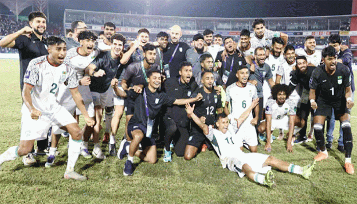 ভারতকে হারানোয় ২ কোটি টাকা পুরস্কার পাচ্ছেন ফুটবলাররা