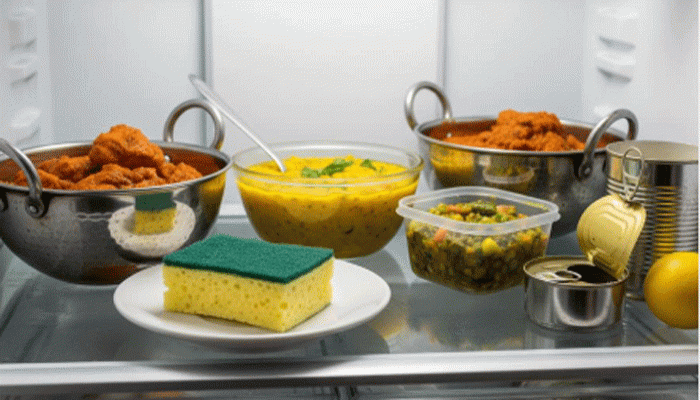 ফ্রিজের দরজা খুললেই বিদঘুটে, দুর্গন্ধ নাকে আসে, সমাধানে স্বল্প ভেজা একখানি স্পঞ্জ রেখে দিন