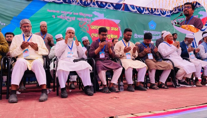 হাদিকে গুপ্ত বাহিনী নিষিদ্ধ বাহিনী হামলা করেছে- নোয়াখালীতে শিবির সেক্রেটারি