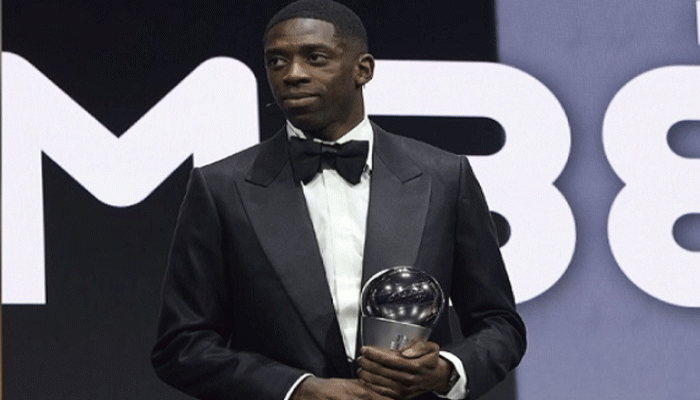 ফিফার বর্ষসেরা ফুটবলার ওসমান দেম্বেলে