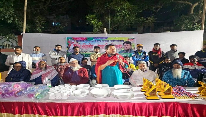 মহান বিজয় দিবসে পাঁচানী মাঠে ক্রীড়া প্রতিযোগিতার পুরস্কার বিতরণ