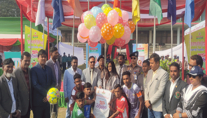 খেলাধুলা জাতি গঠনের অন্যতম হাতিয়ার: রাজশাহী বিভাগীয় কমিশনার