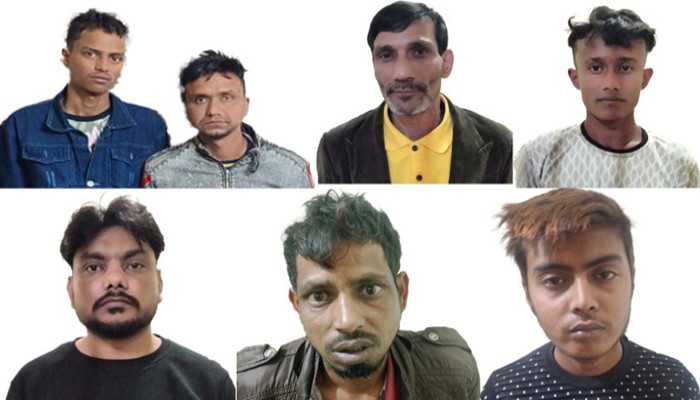 ​নগরীতে ইয়াবা ও গাঁজা-সহ ৭জন মাদক কারবারি গ্রেফতার